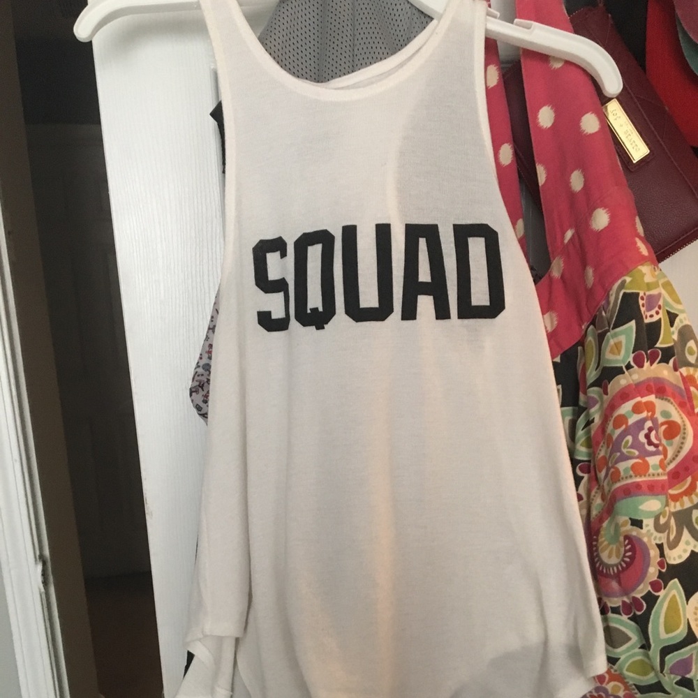 “Squad” tank top